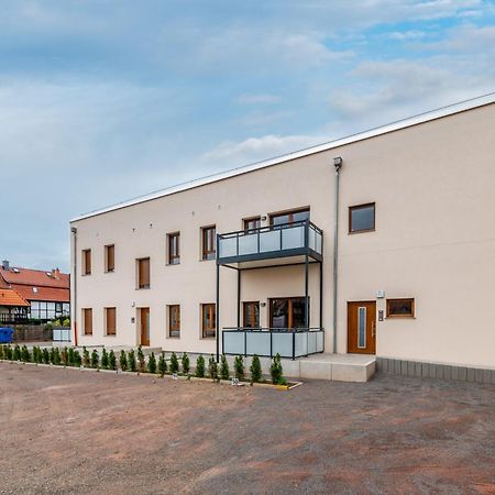 Design-Wohnung, Altstadt, Parkplatz, Netflix Quedlinburg Kültér fotó