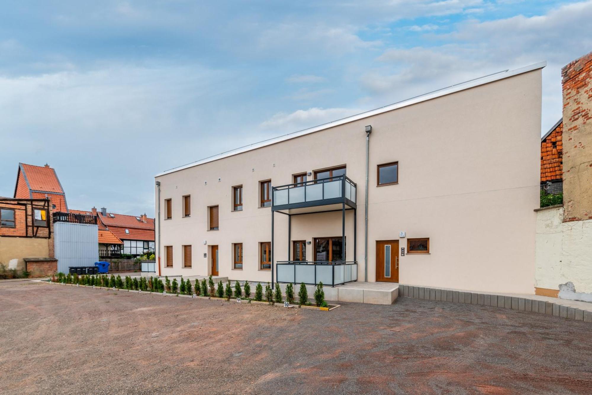 Design-Wohnung, Altstadt, Parkplatz, Netflix Quedlinburg Kültér fotó